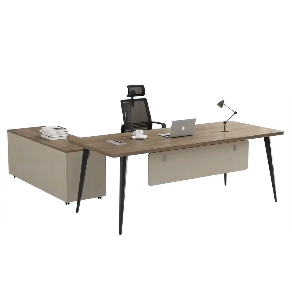 Tawn · Office Desk w/ Mobile Storage