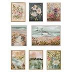 Sylvie Winter Landscape 3 Framed Canvas by Annie Quigley