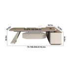 Tiller · Modern Executive L-Shaped Desk