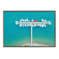 Sylvie Gorges du Verdon 2 Framed Canvas by Rachel Bolgov