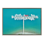 Sylvie Gorges du Verdon 2 Framed Canvas by Rachel Bolgov
