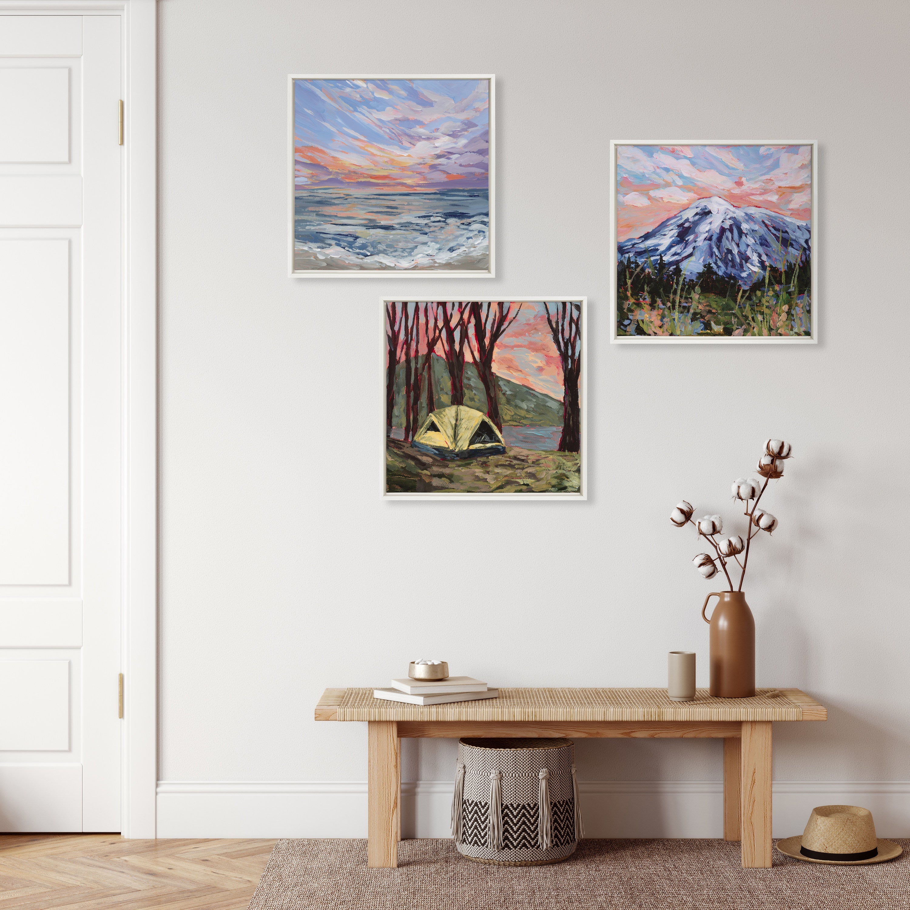 Sylvie Virginia Framed Canvas by Emily Kenney