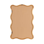 Rahfy Rattan Rectangle Scallop Mirror