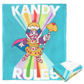 Hasbro candyland Silk Touch Throw Blanket, 50 x 60, Kandy Rules(D0102H21L2U)