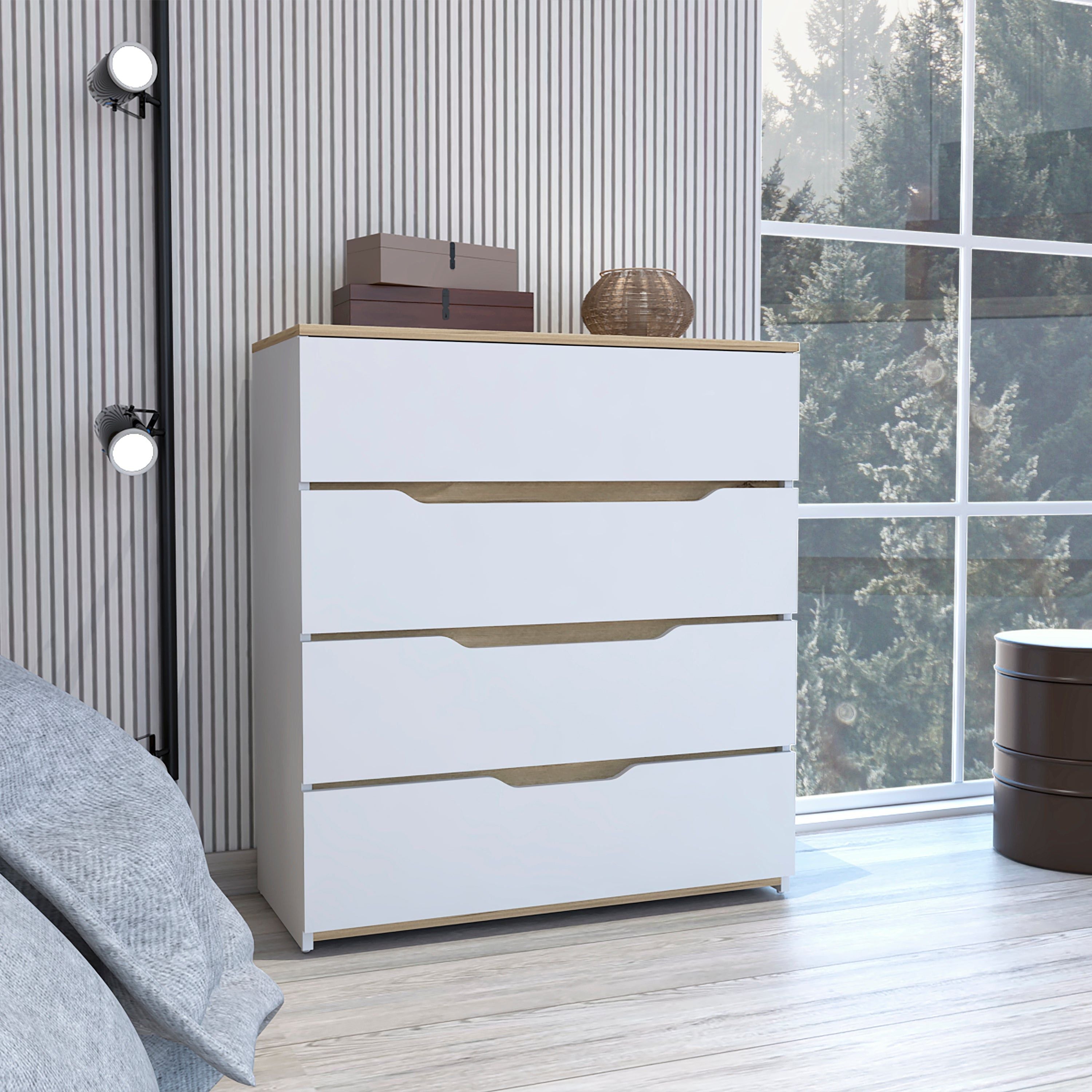 california Drawer Dresser Four Spacious Drawers Superior Top(D0102H2R07U)
