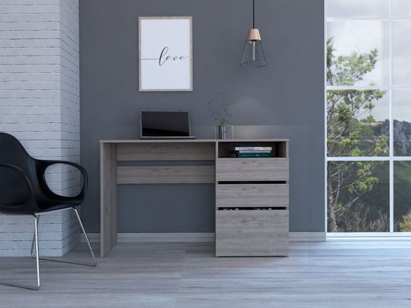Louisiana Writing computer Desk Three Drawers(D0102H2R0EV)