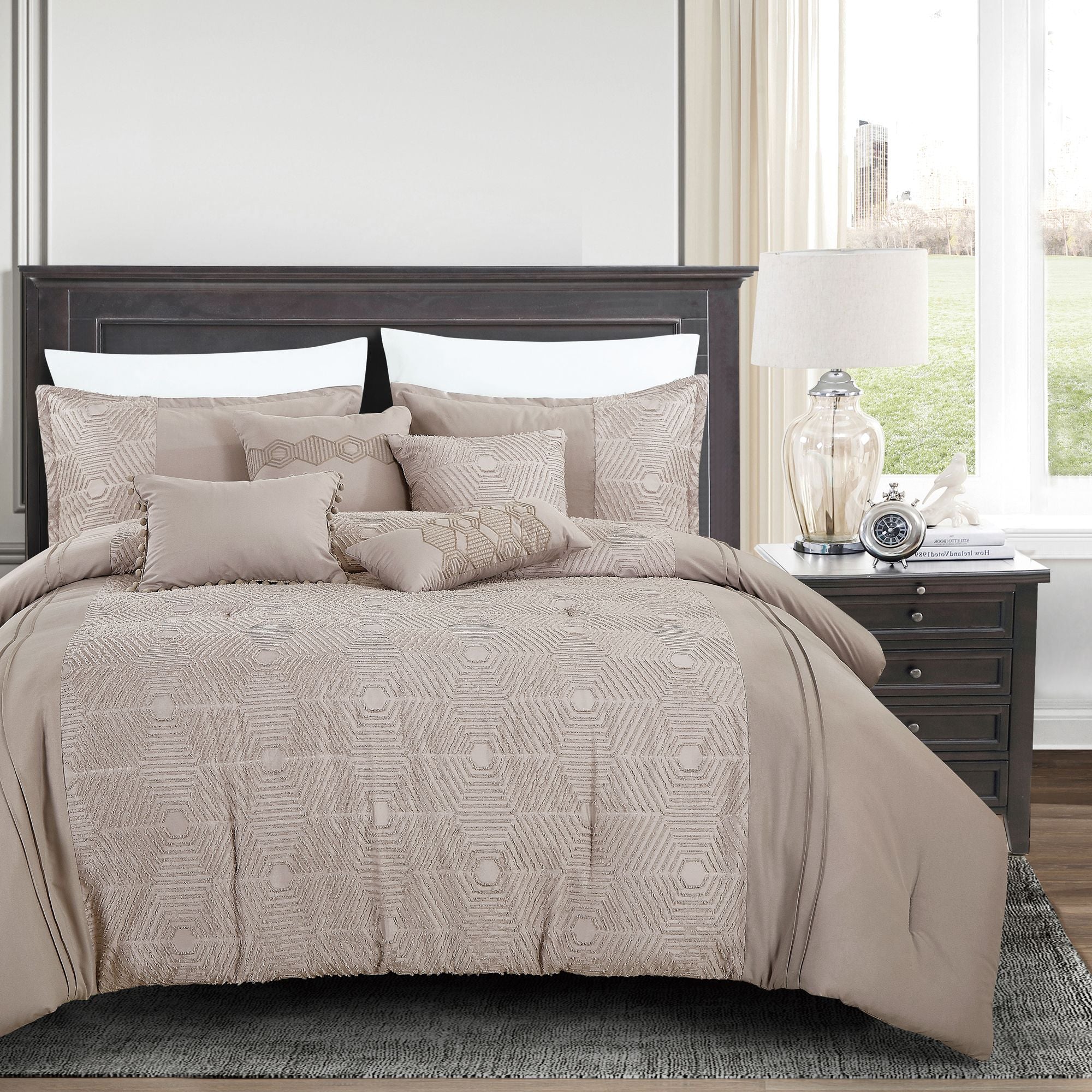 Hausis 7Pc cOMFORTER SET(D0102H5HH18)