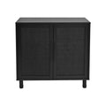 Delancey Black cabinet 2 Door(D0102H5L5TP)