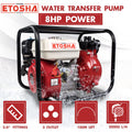 Zemanor Gas Water Pump 8Hp Transfer 15 Irrigation Fire Fighting Hi-Flow(D0102H5Xbkp)