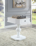 AcME galini game Table in White Finish Ac00862(D0102H7c10P)