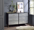 AcME Myles Dresser, Black, Silver & gold Finish Ac00961(D0102H7c16P)