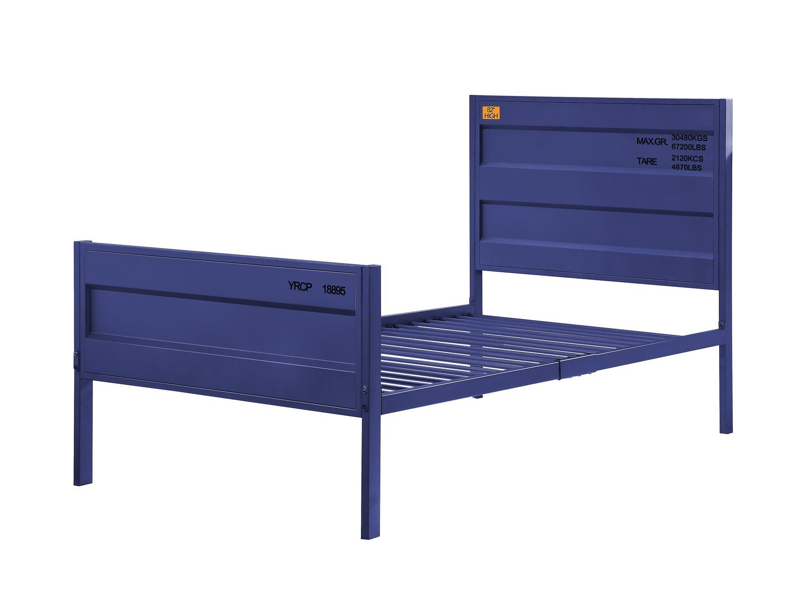 Acme Cargo Twin Panel Kids Bed in Blue