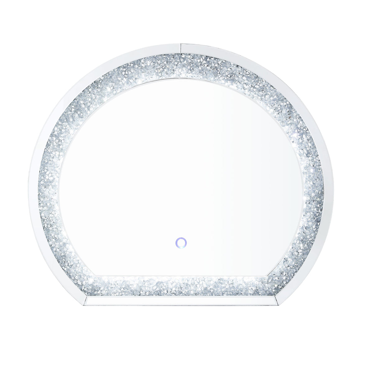 AcME Noralie Wall Dcor in LED, Mirrored & Faux Diamonds 97804(D0102H7ccL2)