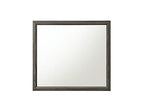Acme Elettra Mirror In Antique Walnut
