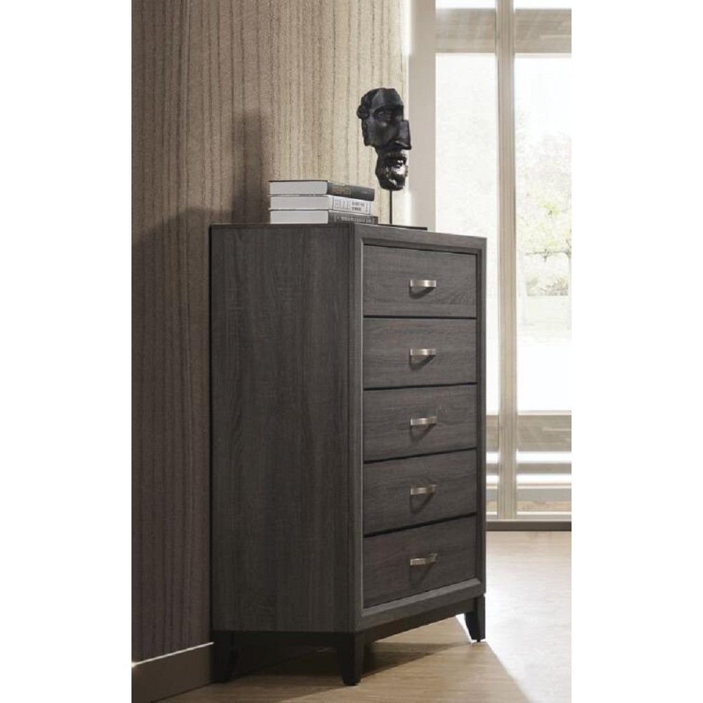 AcME Valdemar chest in Weathered gray 27056(D0102H7cIPT)