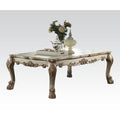 AcME Dresden coffee Table in gold Patina & Bone 83160(D0102H7cJNP)
