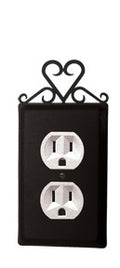 Hear t- Single Outlet cover(D0102H7V8X7)