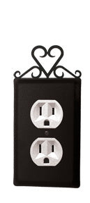 Hear t- Single Outlet cover(D0102H7V8X7)