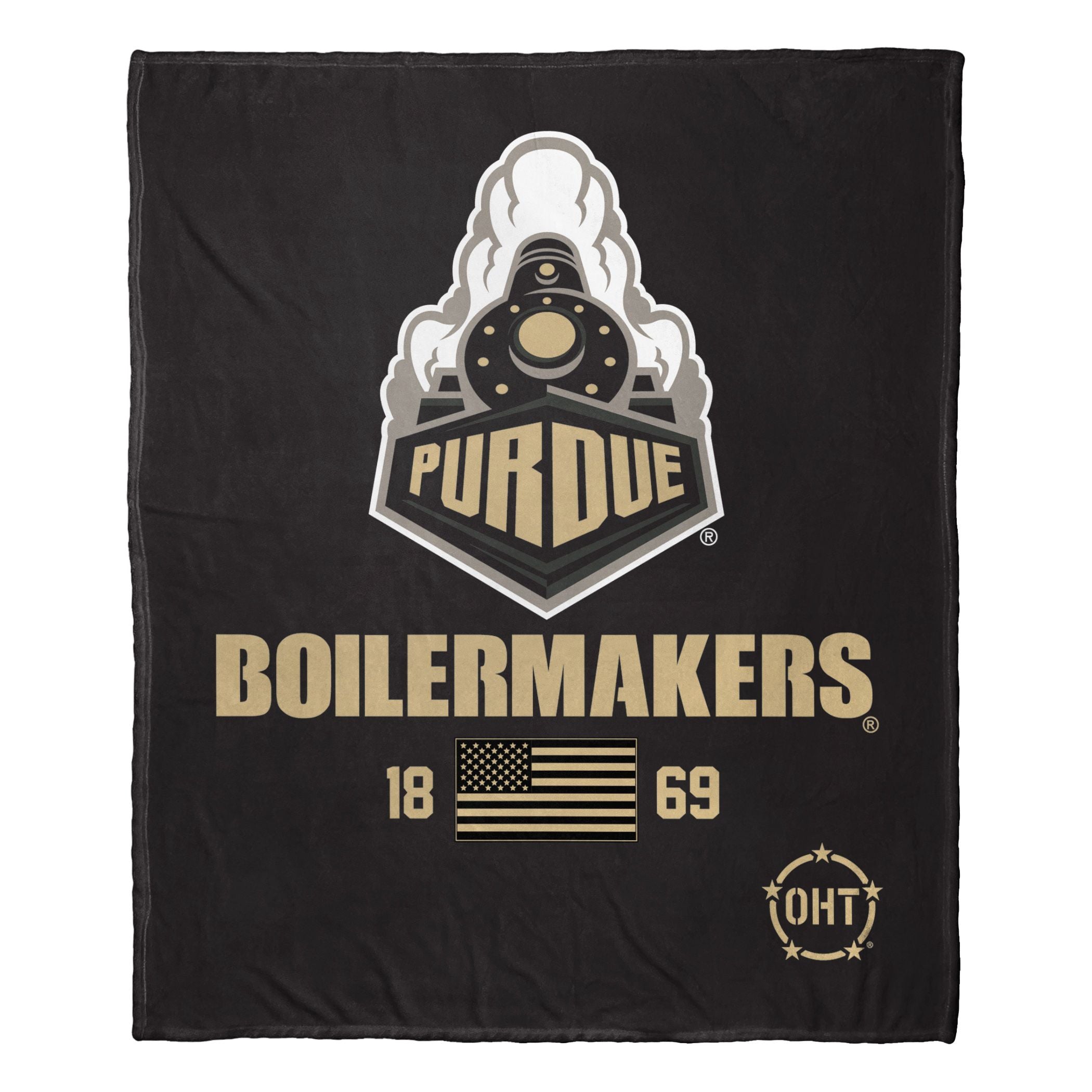 Purdue OFFIcIAL NcAA OHT Special Ops Silk Touch Throw Blanket 50 x 60(D0102H94287)