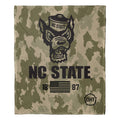 Nc State OFFIcIAL NcAA OHT Special Ops Silk Touch Throw Blanket 50 x 60(D0102H942EV)