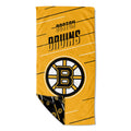 Bruins OFFIcIAL NHL Splitter Beach Towel & Mesh Bag Set 32 x 64(D0102H9437W)