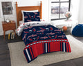 Washington capitals OFFIcIAL NHL Twin Bed In Bag Set(D0102H943XY)