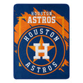 Astros Official Mlb Walk Off Micro Raschel Throw Blanket 46 X 60(D0102H94B1Y)