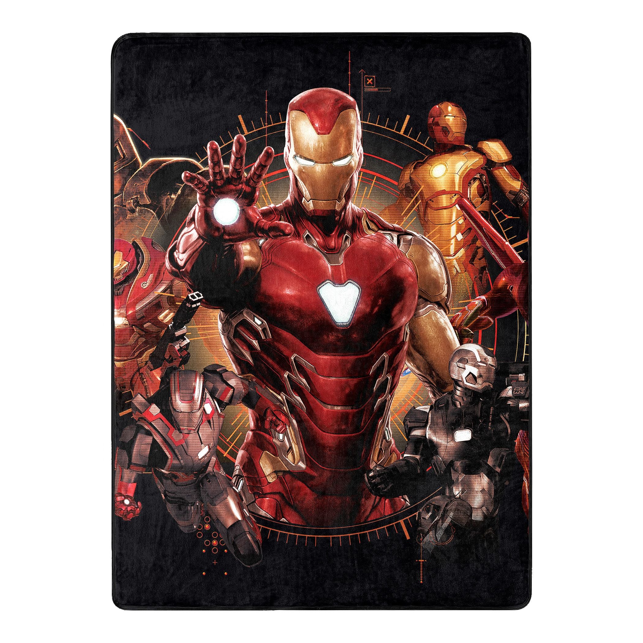 Iron Man Iron Legacy Silk Touch Throw Blanket 46 x 60(D0102H94c1A)