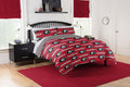 georgia Bulldogs Full Rotary Bed In a Bag Set(D0102H94cAg)