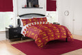 Southern cal Trojans Full Rotary Bed In a Bag Set(D0102H94cHW)