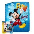 Mickey Mouse Fun with Mickey Silk Touch Throw Blanket 46 x 60(D0102H94cTU)