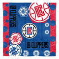 Clippers Official Nba Hexagon Fullqueen Comforter & Shams Set 86 X 86(D0102H94D3U)
