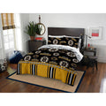 Boston Bruins OFFIcIAL NHL Queen Bed In Bag Set(D0102H94FFV)