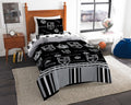 Los Angeles Kings OFFIcIAL NHL Twin Bed In Bag Set(D0102H94FLg)