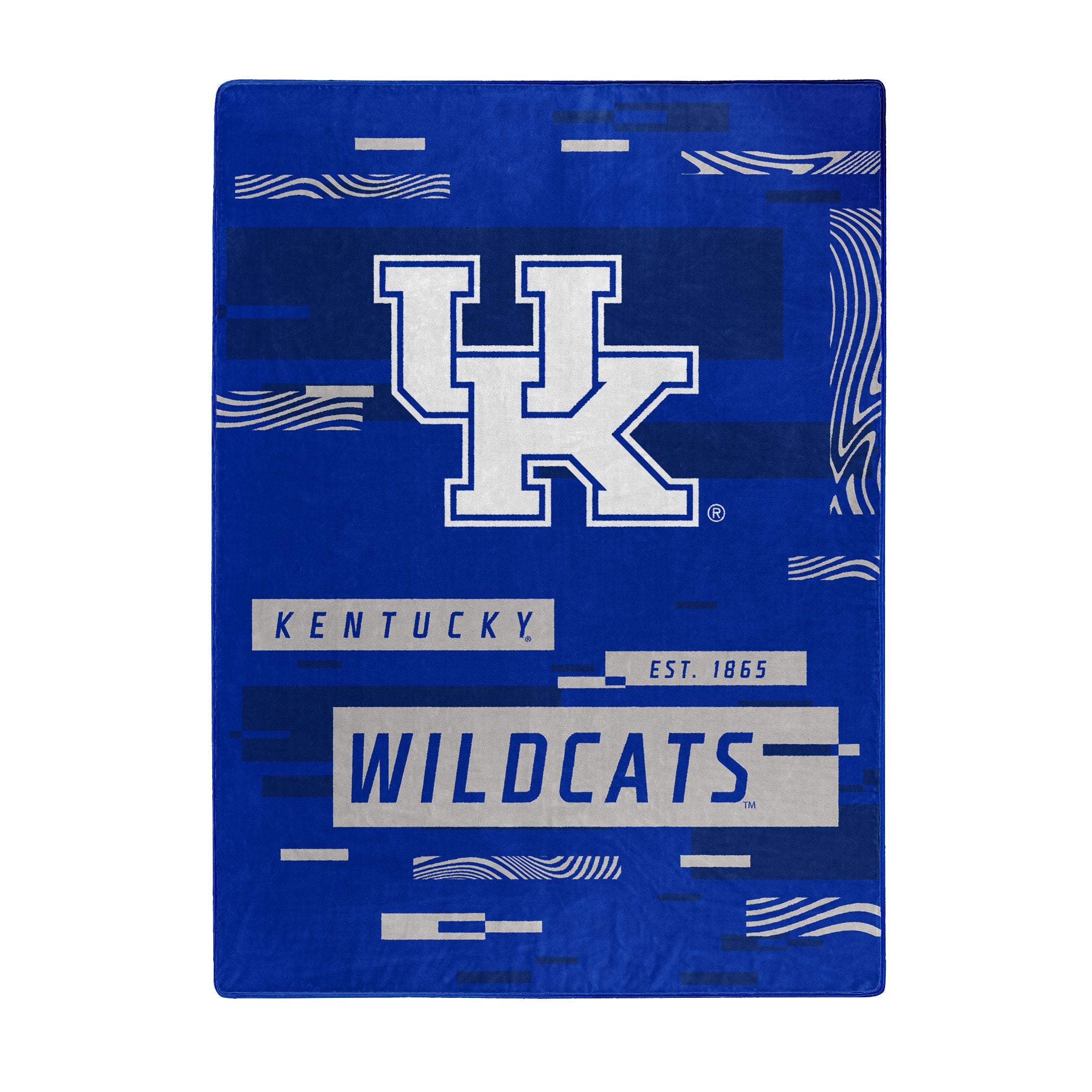 Kentucky Official Ncaa Digitize Raschel Throw Blanket 60 X 80(D0102H94Gpa)