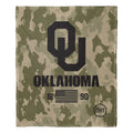 Oklahoma OFFIcIAL NcAA OHT Special Ops Silk Touch Throw Blanket 50 x 60(D0102H94IUA)