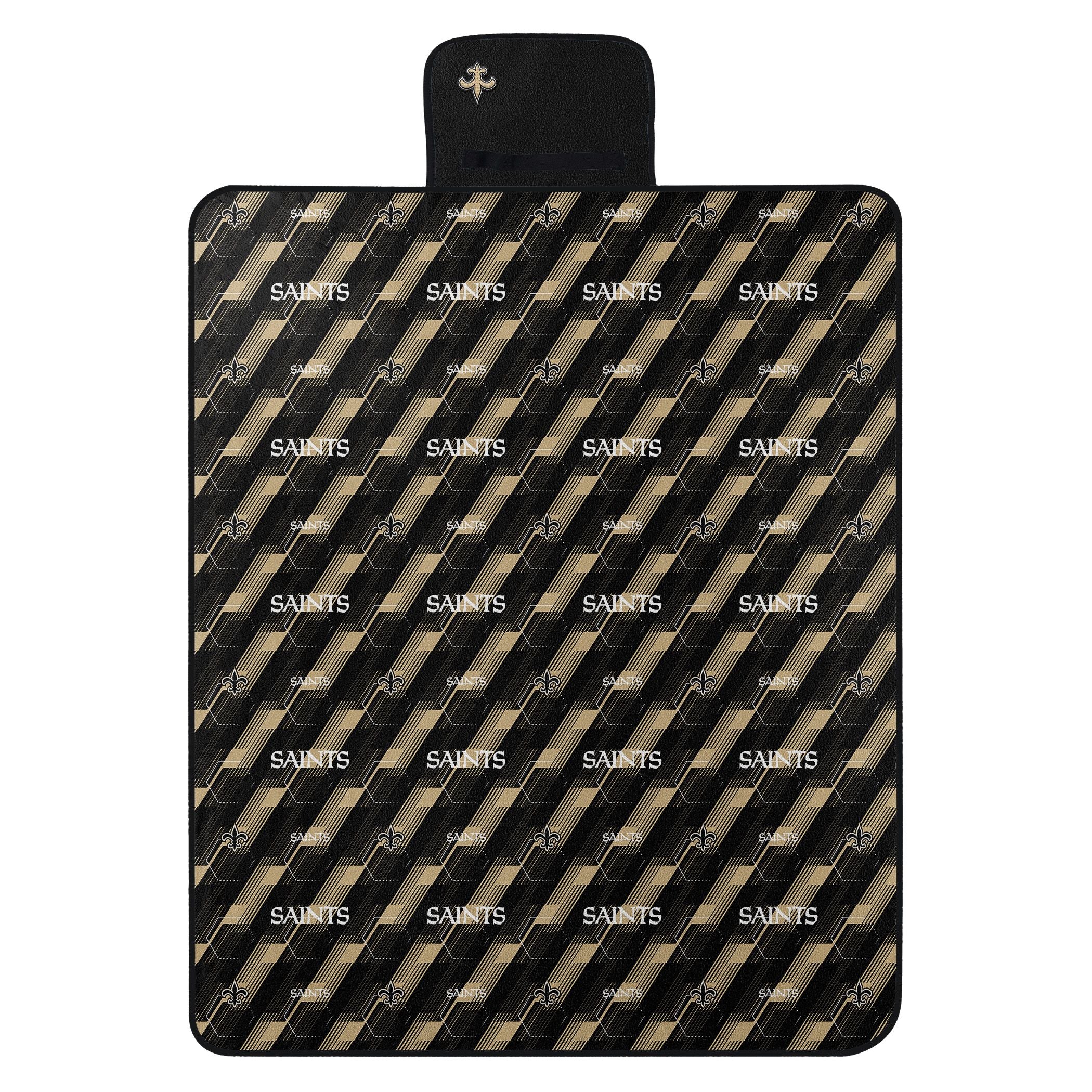 Saints Saints Hex Stripe Picnic Blanket(D0102H94T47)