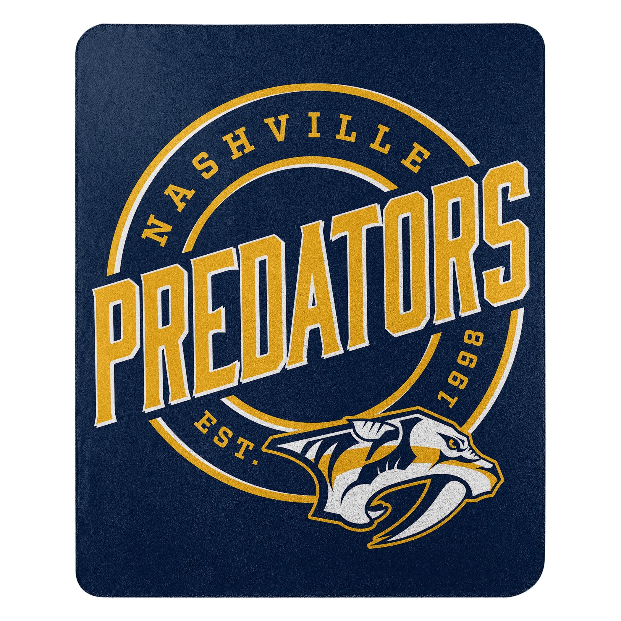 Predators OFFIcIAL NHL campaign Fleece Throw Blanket 50 x 60(D0102H94TMU)
