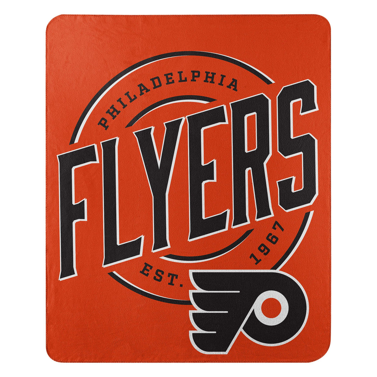 Philadelphia Flyers Blanket 50x60 Fleece Campaign Design