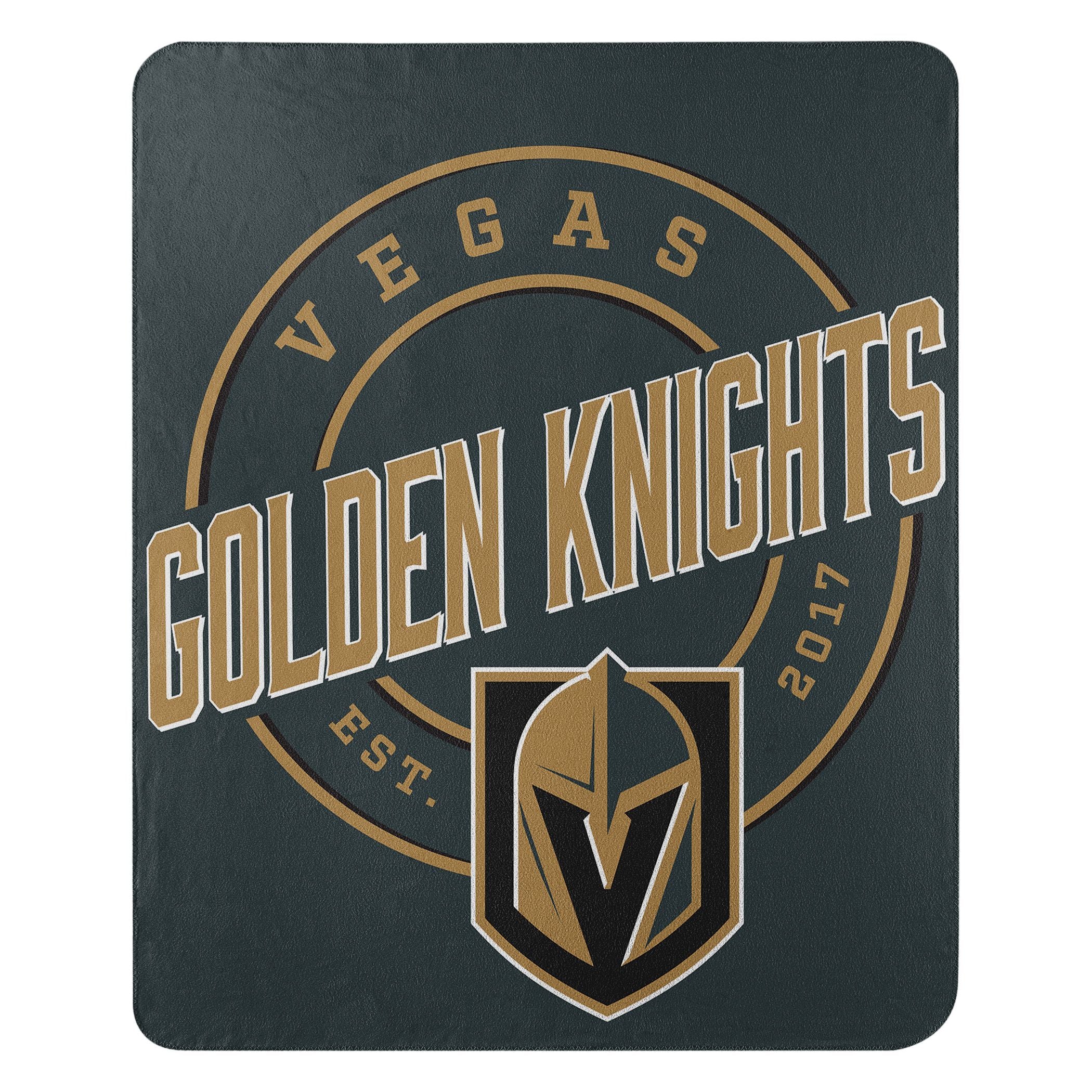 golden Knights OFFIcIAL NHL campaign Fleece Throw Blanket 50 x 60(D0102H94TZA)