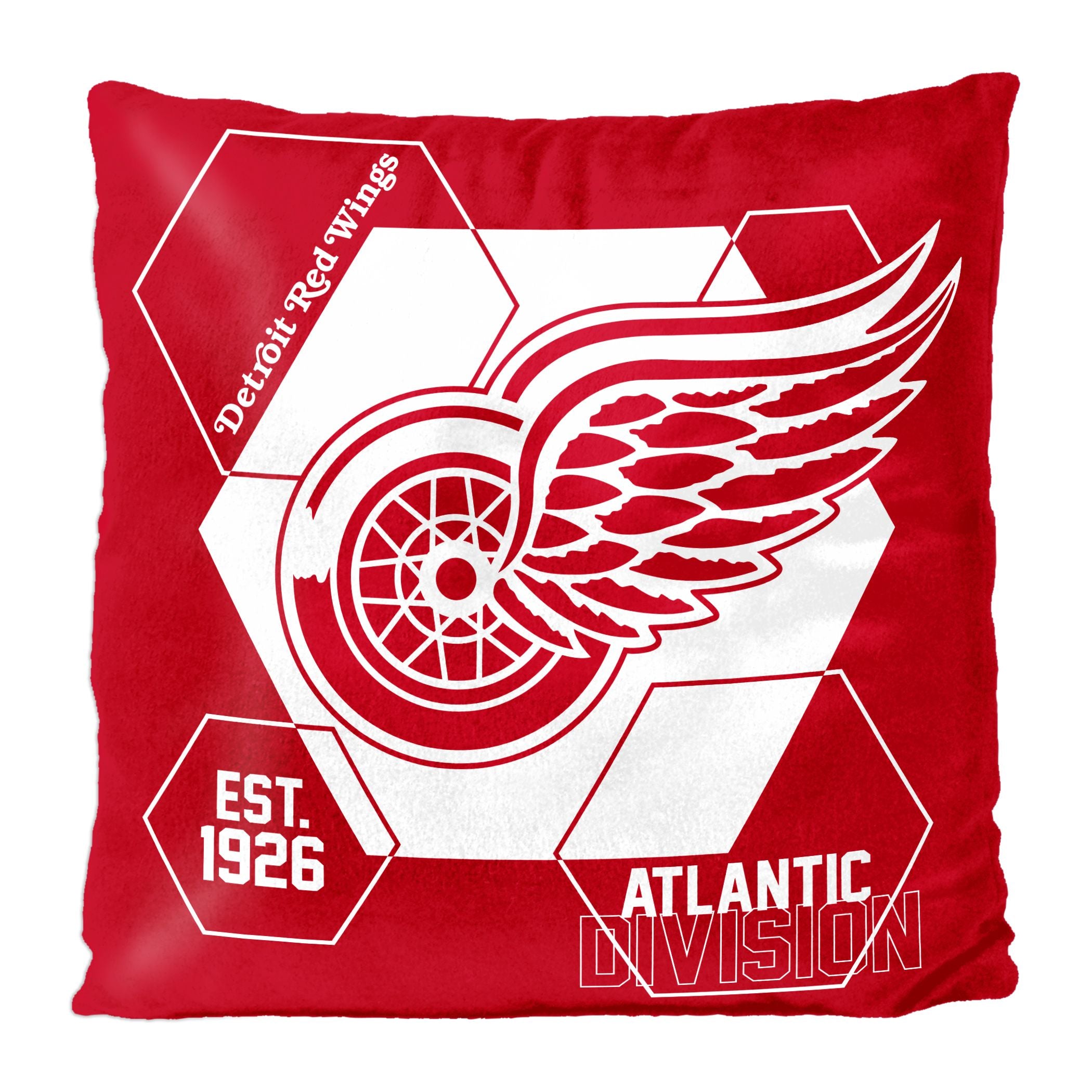 Red Wings OFFIcIAL NHL connector Double Sided Velvet Pillow 16 x 16(D0102H94UEg)