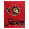 Senators OFFIcIAL NHL Signature Raschel Throw Blanket 50 x 60(D0102H94UXY)