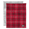 georgia OFFIcIAL NcAA Micro Mink Faux Fur Throw Blanket 48 x 60(D0102H94VEW)
