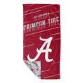 Alabama OFFIcIAL NcAA Splitter Beach Towel & Mesh Bag Set 32 x 64(D0102H94VKY)