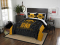 Iowa Official Ncaa Modern Take Fullqueen Comforter & Shams Set 86 X 86(D0102H94Vuu)