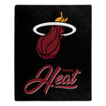 Heat OFFIcIAL NBA Signature Raschel Throw Blanket 50 x 60(D0102H94YQY)