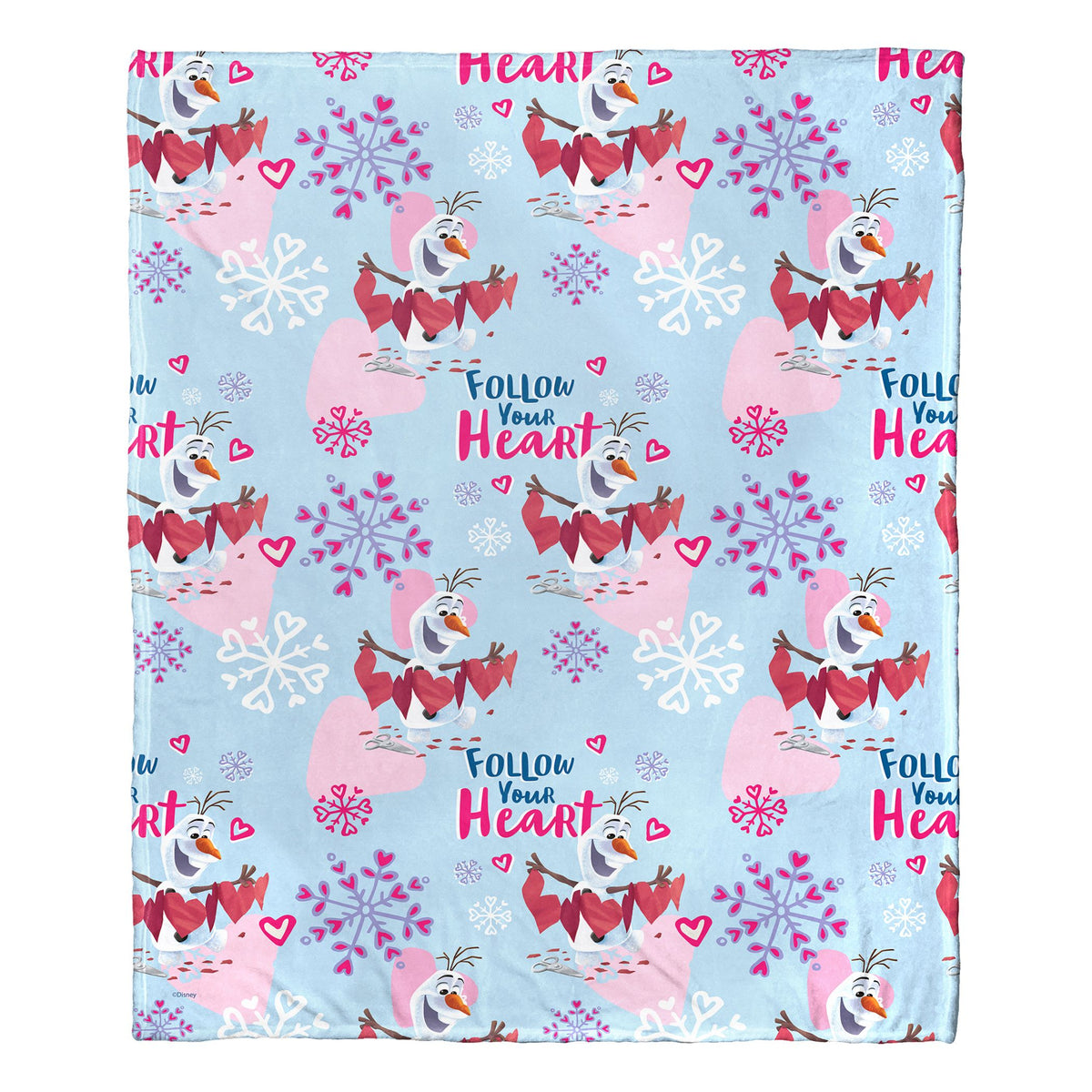 Frozen, Follow Your Heart Aggretsuko Comics Silk Touch Throw Blanket, 50' X 60'(D0102Har617.)