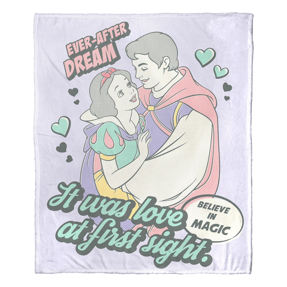 Disney Princesses, Love At First Sight Aggretsuko Comics Silk Touch Throw Blanket, 50' X 60'(D0102Har68G.)