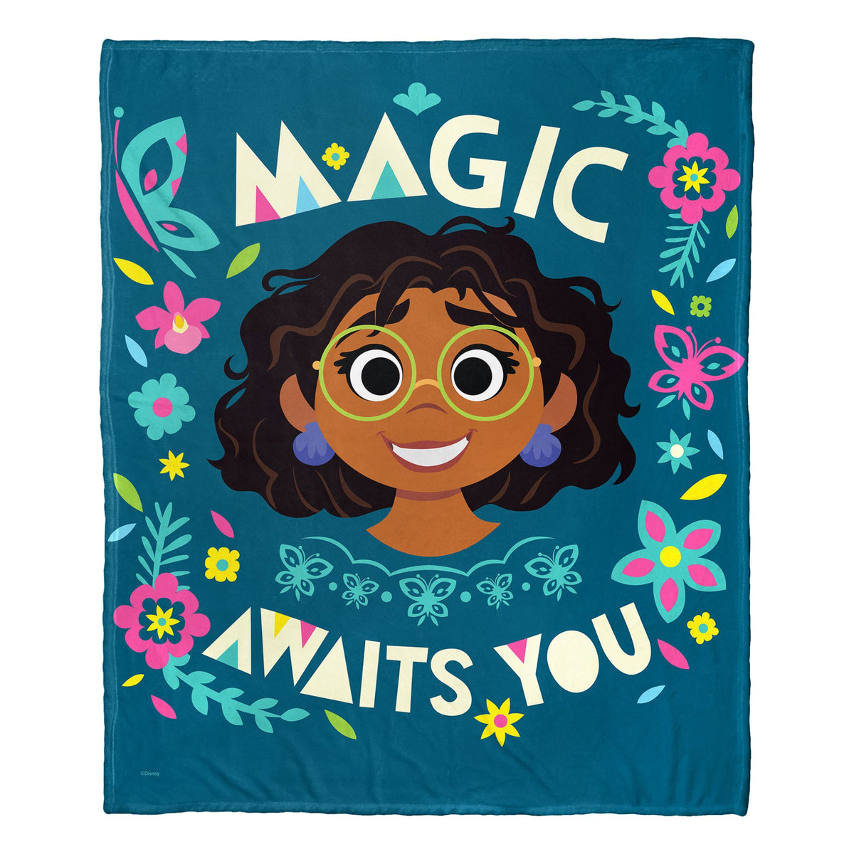 Disney'S Encanto, Mirabel Aggretsuko Comics Silk Touch Throw Blanket, 50' X 60'(D0102Har6Ba.)