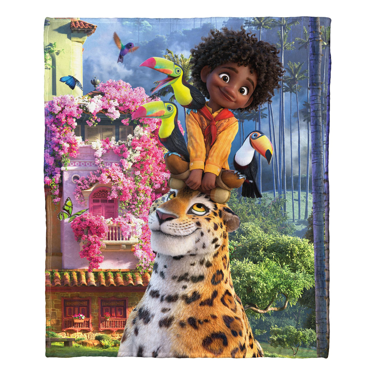 Disney'S Encanto, Jungle Meetup Aggretsuko Comics Silk Touch Throw Blanket, 50' X 60'(D0102Har6Cy.)